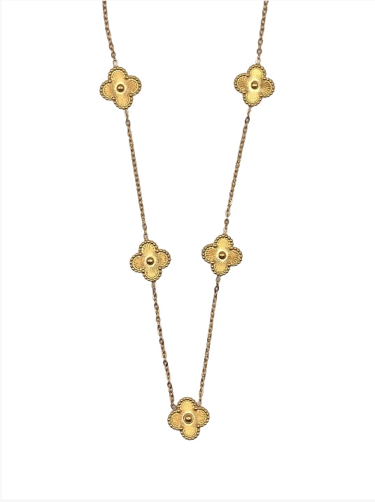 Collier Pétale d'Or