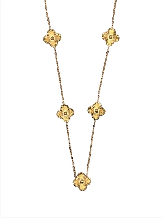 Collier Pétale d'Or